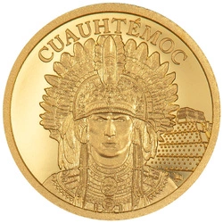 Cook Islands: Legends - Aztecs Empire 0,5 grama Złota 2025 Proof