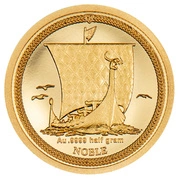 Isle of Man: 1-64 Noble 0,5 grama Złota 2023 Proof