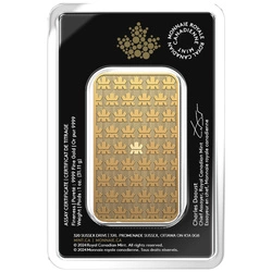 Sztabka The Royal Canadian Mint - Wafer 1 uncja Złota 2024