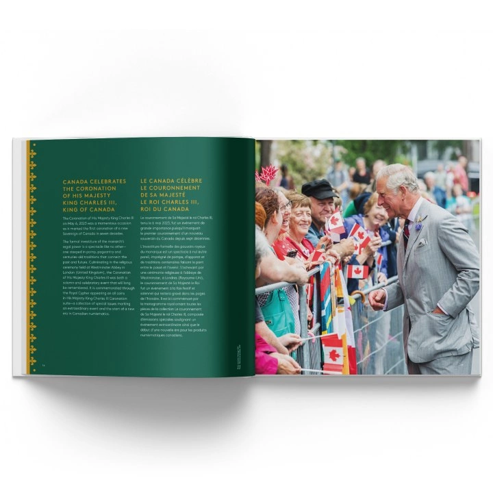 Zestaw Canada: Annual Collection Book with Special Edition 7 monet 2023