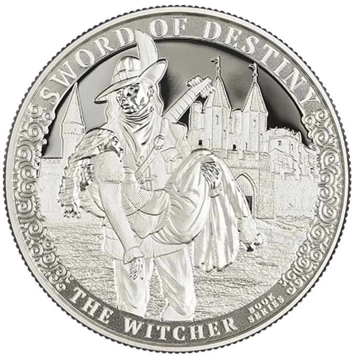 Cameroon: The Witcher Book Series - Sword of Destiny 2 uncje Srebra 2024