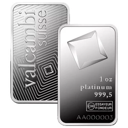 Sztabka Valcambi 1 uncja Platyny