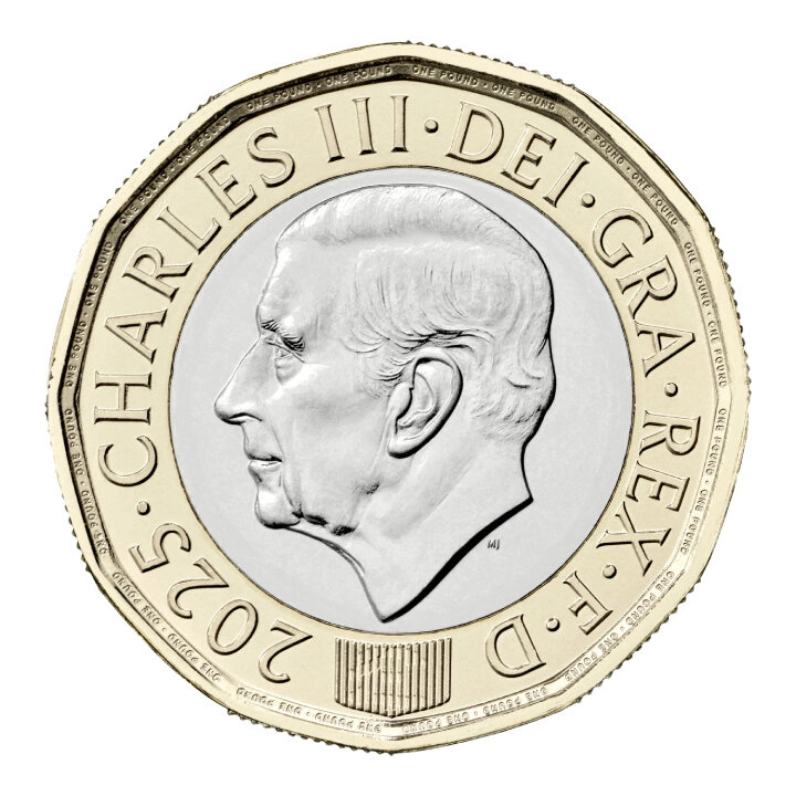 Zestaw 13 monet Miedzionikiel Wielka Brytania 2025