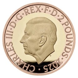 200 Years of the Modern Railway £2 Złoto Proof