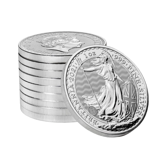 Britannia 1 uncja Srebra 2021 (Milkspot)