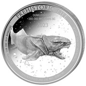 Congo: Prehistoric Life - Dunkleosteus 1 uncja Srebra 2023