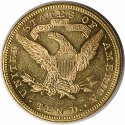 Liberty Head $10 Złoto 1882