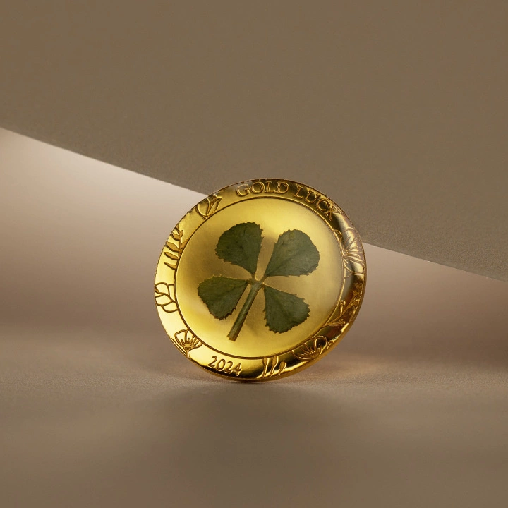 Palau: Four-leaf Clovers - Gold Luck 1 gram Złota 2024 Proof