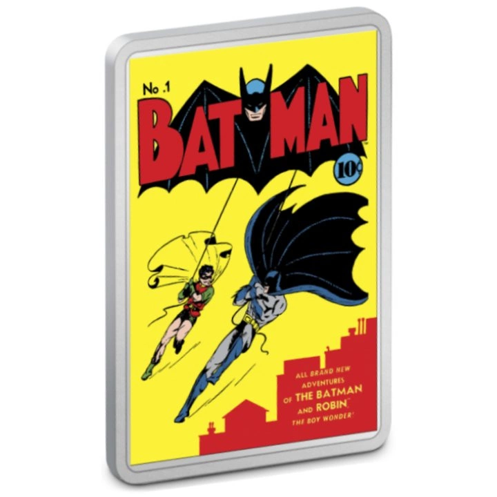 Niue: DC Comix - Batman kolorowany 2 uncje Srebra 2023 Proof