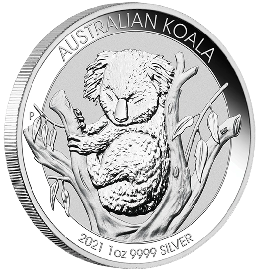 Koala 1 uncja Srebra 2021