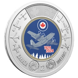 Canada: 100th Anniversary of the Royal Canadian Air Force kolorowany $2 2024