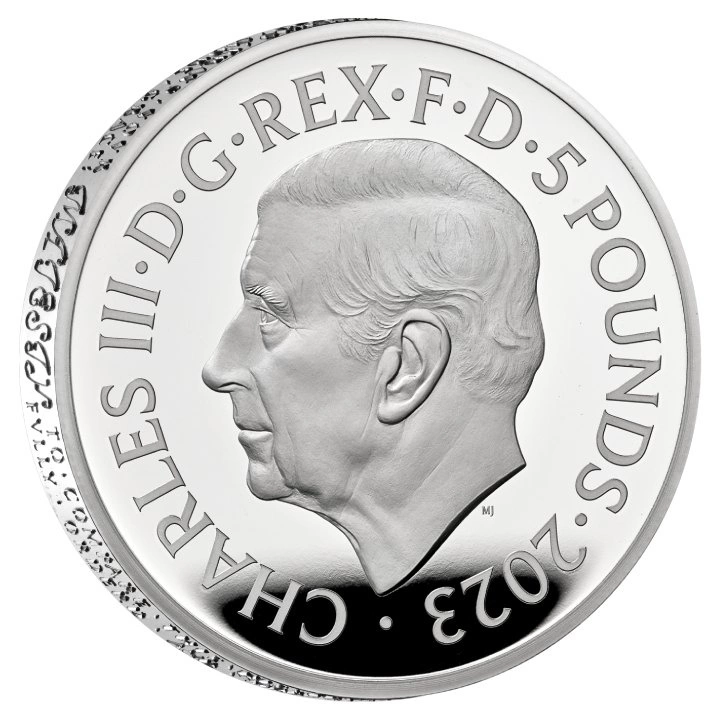 Zestaw 2 monet Great Engravers: Petition Crown 2 x 2 uncje Srebra 2023 Proof