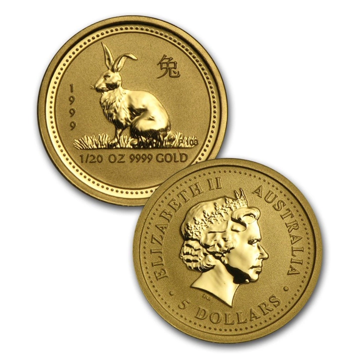 Perth Mint: Zestaw 12 Złotych Monet Lunar 1996-2007