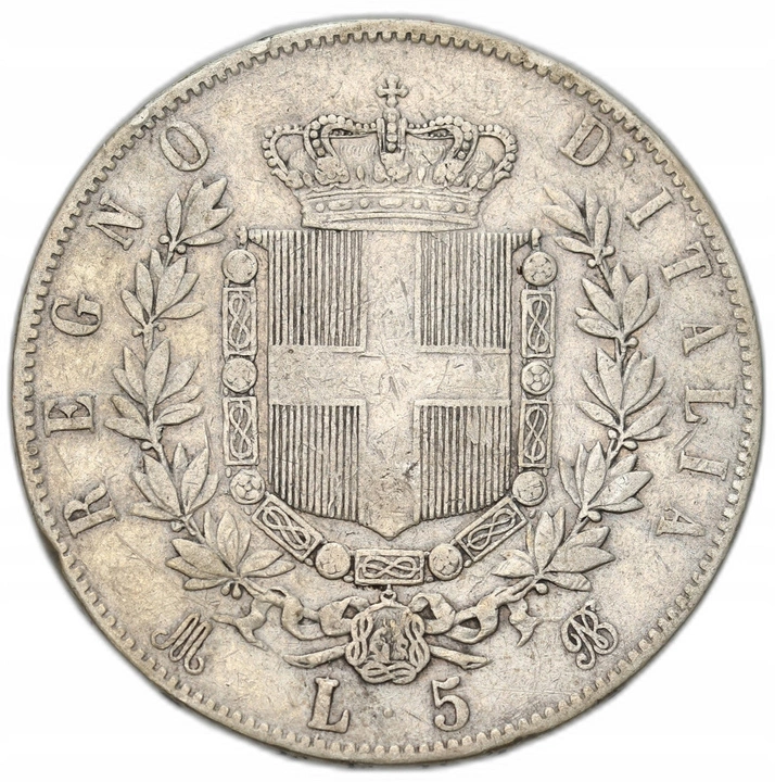 Włochy, 5 Lirów Ag. 900 Srebro Różne Roczniki