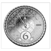 Tokelau: Chronos 1 uncja Srebra 2020 Prooflike