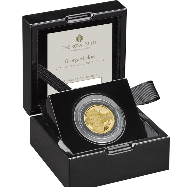 George Michael 1/4 uncji Złota 2024 Proof