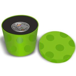 Niue: Fairy Tales - The Princess and the Pea kolorowana $1 Srebro 2021 High Relief Antiqued Coin