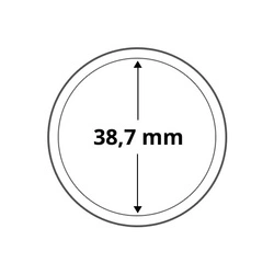 Plastikowy kapsel na monetę o wadze 2 uncji z serii Bestie Królowej / Tudorów Pojedyńcze sztuki 