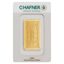 Sztabka Złota 20 g C Hafner