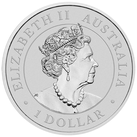 Perth Mint Koala 1 uncja Srebra 2022 1 AUD