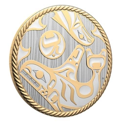 Canada: The Ancestor pozłacany 2 uncje Srebra 2025 Reverse Proof 