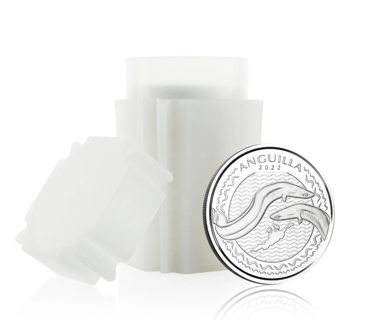 Anguilla: Murena 20 x 1 uncja Srebra 2022 (Tuba 20 sztuk)
