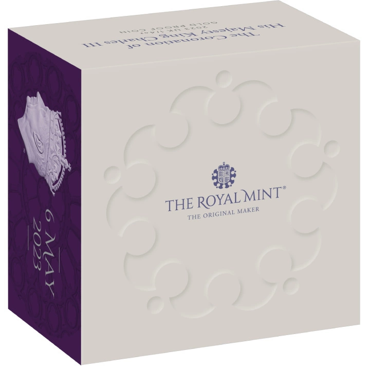 The Coronation of His Majesty King Charles III 1/4 uncji Złota 2023 Proof