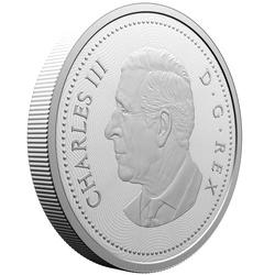 Canada: Multilayered Beaver 5-cent Srebro 2025 Proof