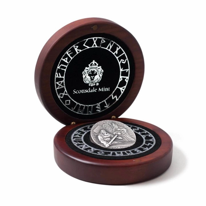 Niue: Vikings - Bjorn Ironside 2 uncje Srebra 2016 Proof Antiqued Coin