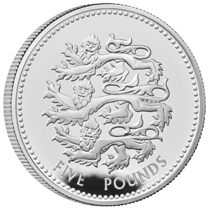 Pride of England £5 Srebro 2023 Proof