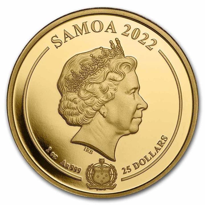 Samoa: Looney Tunes - Daffy Duck 1 uncja Złota 2022