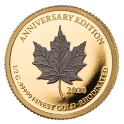 Afryka: Zestaw 7 Złotych Monet 0.5 g 2020 Proof Anniversary Edition