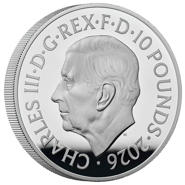 The Royal Tudor Beasts: Queen’s Lion 5 uncji Srebra 2026 Proof