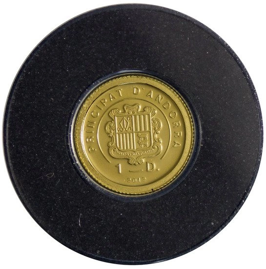 Bocian biały 0,5 g Złota 2012 Proof