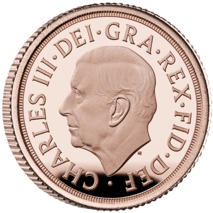 Wielka Brytania: Zestaw 5 monet Suweren 2024 Proof