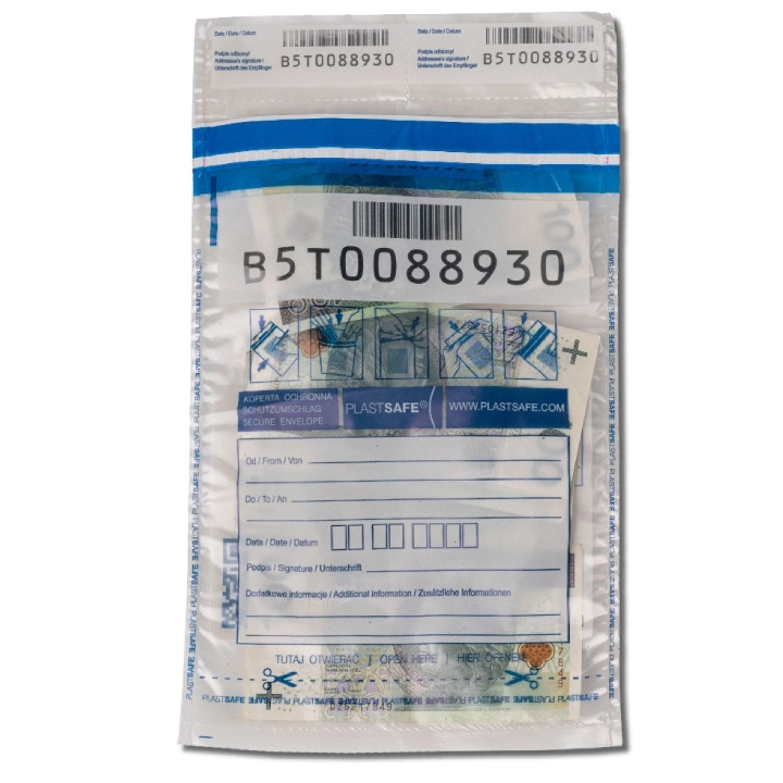 Koperta bezpieczna (bankowa) B5 180x260 mm 100 sztuk