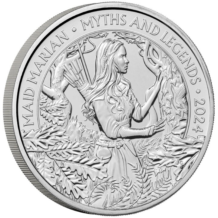 Myths & Legends: Maid Marian £5 Miedzionikiel 2024