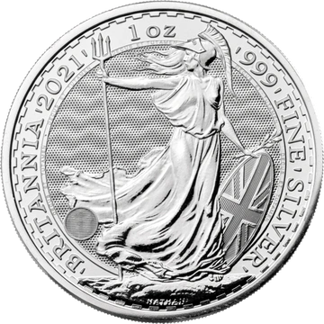Britannia 1 uncja Srebra 2021