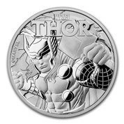 Tuvalu: Marvel - Thor 1 uncja Srebra 2018