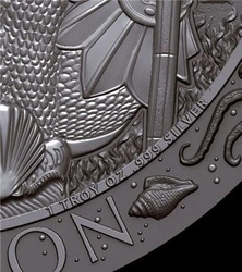 Mythical Cities: Atlantis 1 uncja Srebra Round