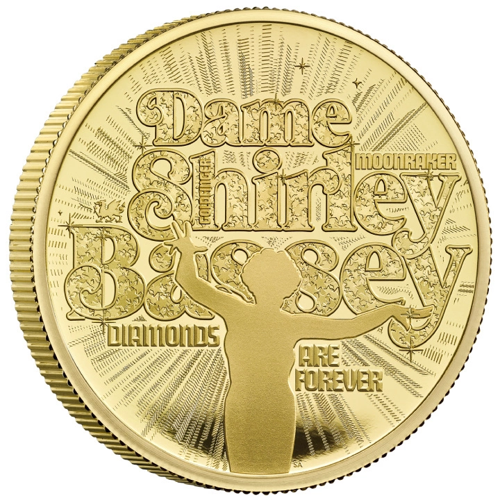 Dame Shirley Bassey 1 uncja Złota 2023 Proof