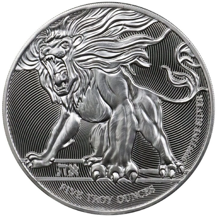 Niue: Roaring Lion of Judah 1 uncja Srebra 2019