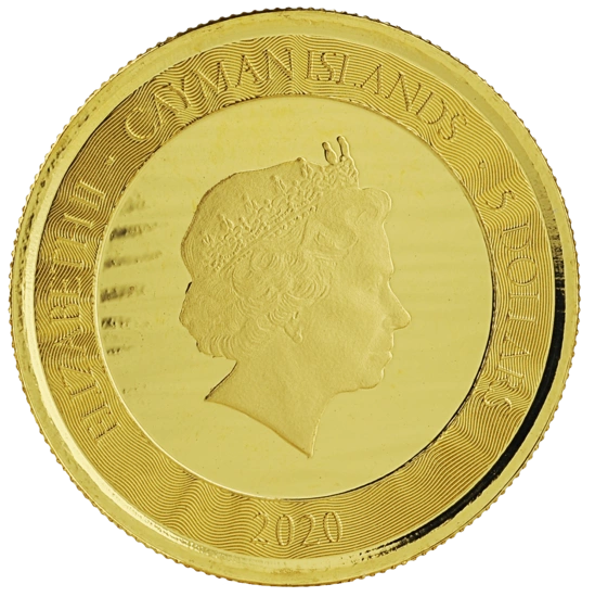 Kajmany: Marlin 1 uncja Złota 2020