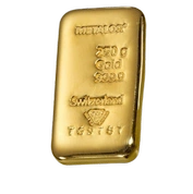 Metalor: Sztabka 250 gramów Złota LBMA GD Refiner