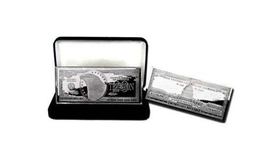 20 Trylionów Dolarów 4 uncje Srebra 2018 Proof