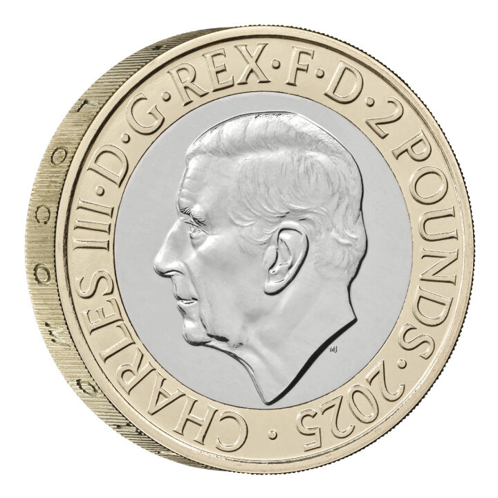 Zestaw 13 monet Miedzionikiel Wielka Brytania 2025