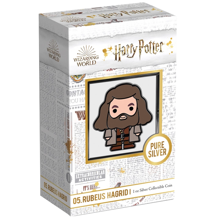 Niue: Harry Potter - Hagrid Chibi Coin kolorowany 1 uncja Srebra 2020 Proof