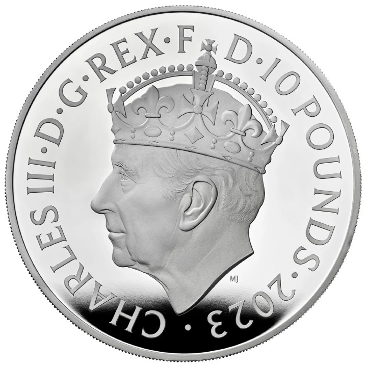 The Coronation of His Majesty King Charles III 5 uncji Srebra 2023 Proof