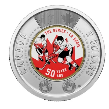 Canada: 50. rocznica Summit Series kolorowany 2022