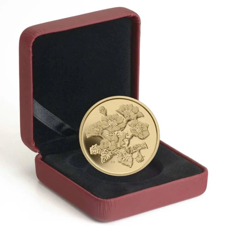 Canada: Mountain Avens $350 Złoto 2011 Proof